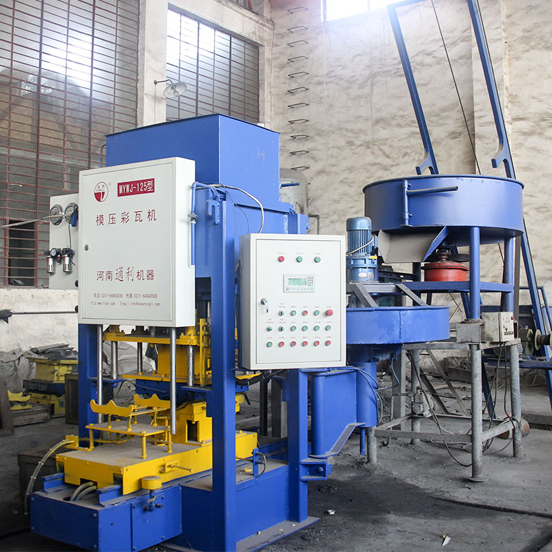 水泥制瓦機(jī)制瓦所需原材料，生產(chǎn)工藝流程